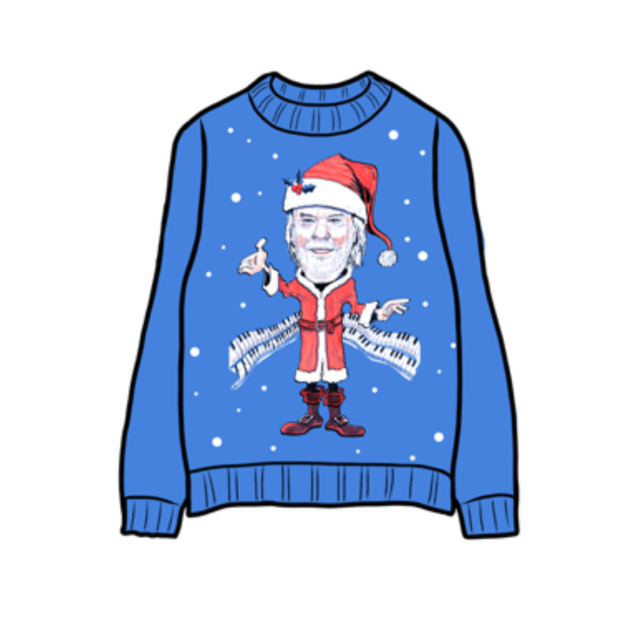 Rick Wakeman Xmas Sweater