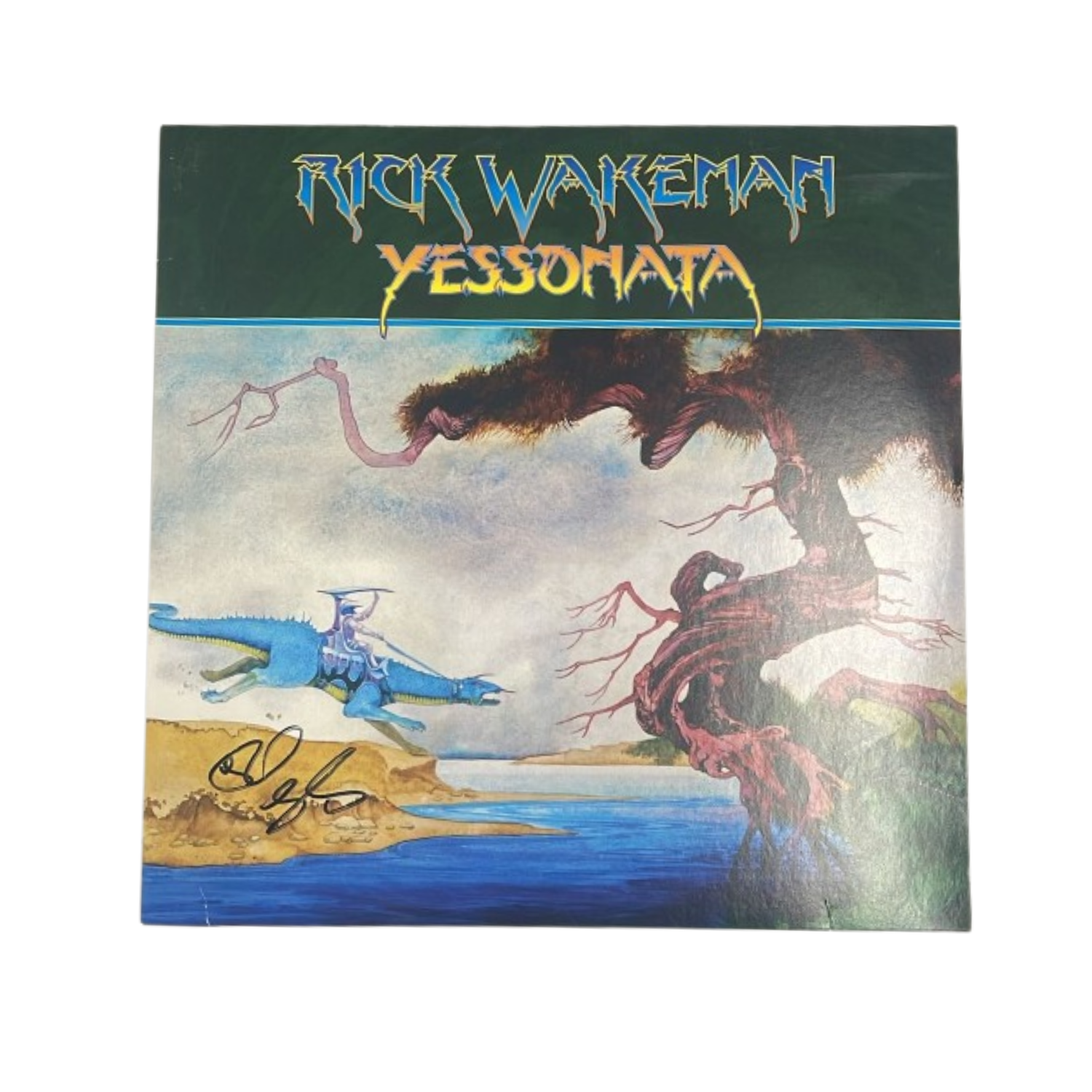 Signed Rick Wakeman: Yessonata, Vinyl Edition